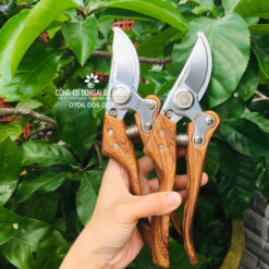 Kéo cắt cành Garden Tool tay cầm vân gỗ BS-12-03