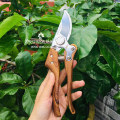 Kéo cắt cành Garden Tool tay cầm vân gỗ BS-12-01