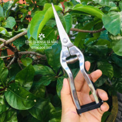 Kéo cắt tỉa hoa, tỉa dăm lá lưỡi dài cán thép BS-23-02