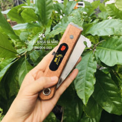 Dao ghép gọt cành siêu bén cán gỗ gập CGC-03-2