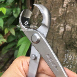 Kìm cạp tròn thép đúc trắng nguyên khối cao cấp không gỉ 21cm Ryuga [KCP-09]-2