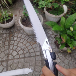 Bộ cưa cầm tay BARKER 350mm kèm lưỡi phụ và bao đựng (lưỡi thép bạc) [CDC-14]-3