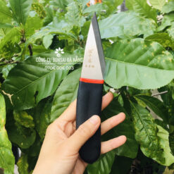 Dao ghép cành cán bọc cao su đen hàng nội địa TQ 205mm CGC-20-03