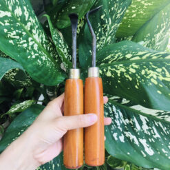 Bộ 2 cây dụng cụ tạo lũa (móc làm lũa) cho cây cảnh, bonsai, cây thẳng và cong [DCK-13]-1