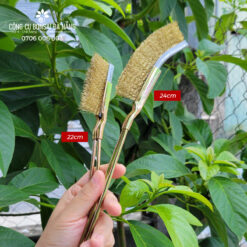 Chỗi quét lũa bonsai tay cầm mạ đồng chắc chắn LBS-02-1