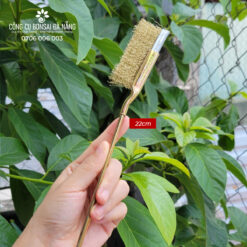 Chỗi quét lũa bonsai tay cầm mạ đồng chắc chắn LBS-02-3